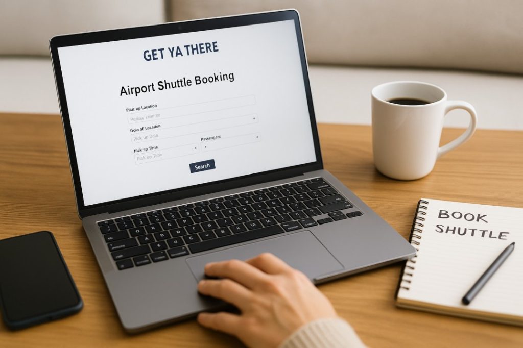 Booking airport shuttle from Mandurah online with Get Ya There