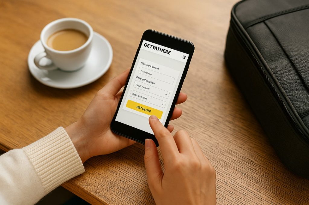 Booking a Mandurah airport transfer online with Get Ya There