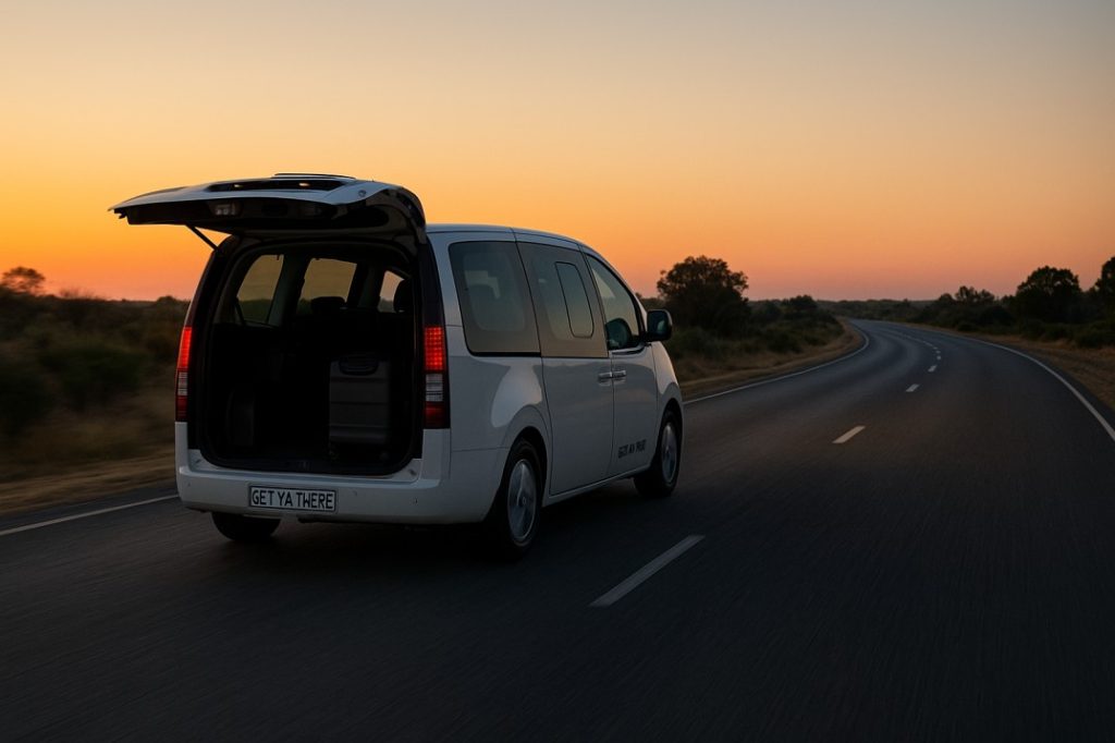 Early morning travel time Mandurah to Perth Airport