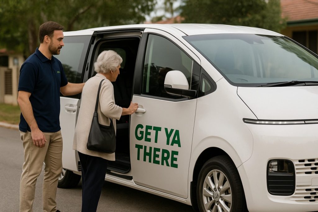 Comfortable airport transfer Mandurah for elderly traveller